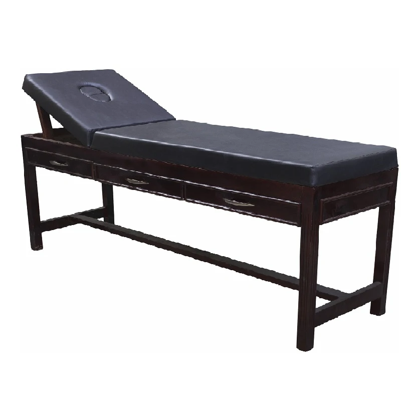 سرير فحص خشب